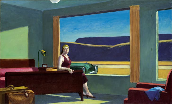 1957, Edward Hopper, Western Motel
