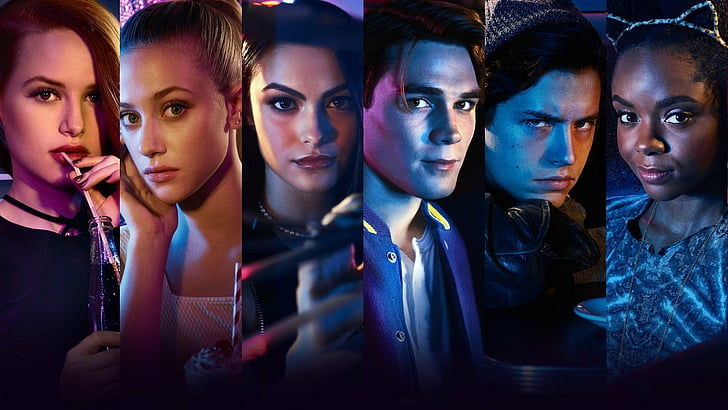 TV Show, Riverdale, Ashleigh Murray, Camila Mendes, Cole Sprouse