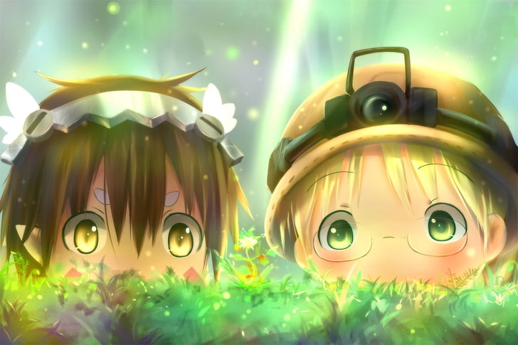 Anime, Made In Abyss, Reg (Made in Abyss), Riko (Made in Abyss), HD wallpaper