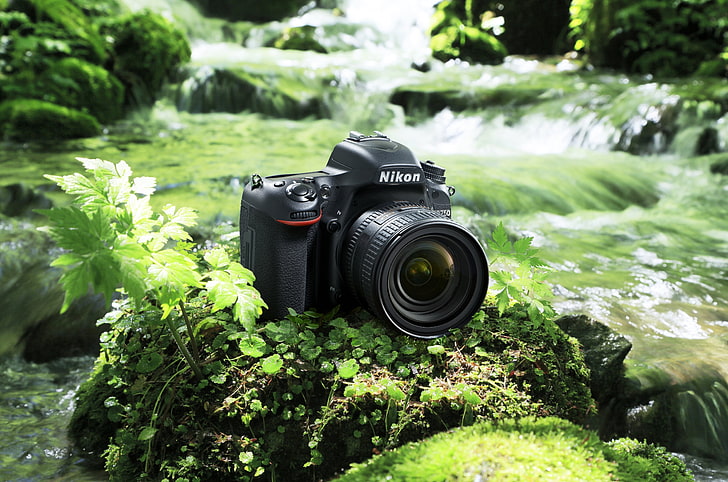 high-tech, Nikon, river, photography, digital, nature, camera, HD wallpaper