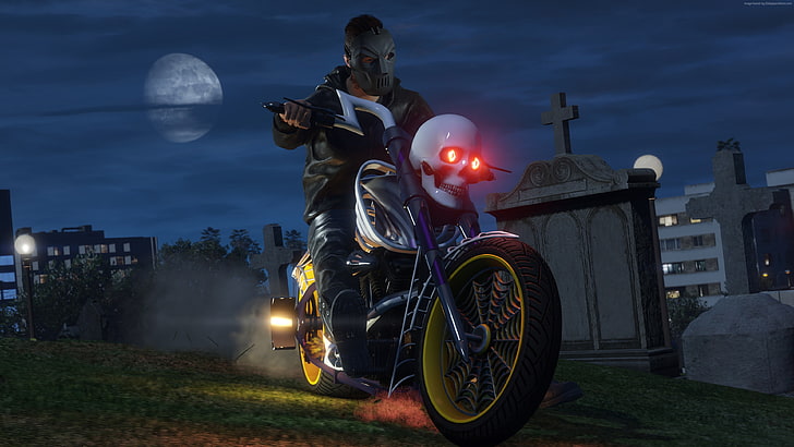 best games, gta 5, GTA 5 Online Halloween DLC, HD wallpaper
