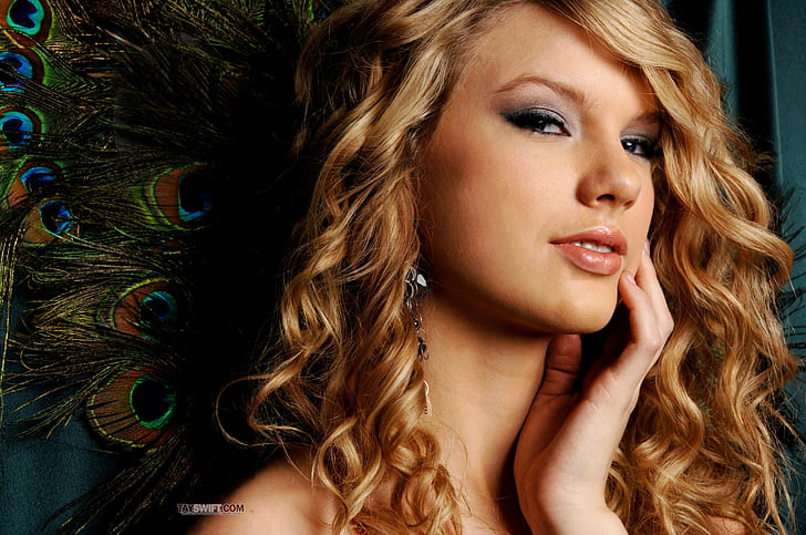 Taylor Swift, women, singer, looking at viewer, blonde, HD wallpaper