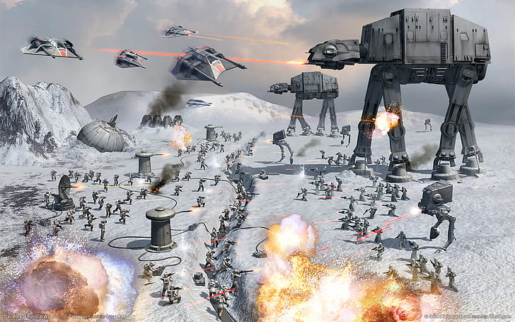 Star Wars Battle Fight HD, video games, HD wallpaper