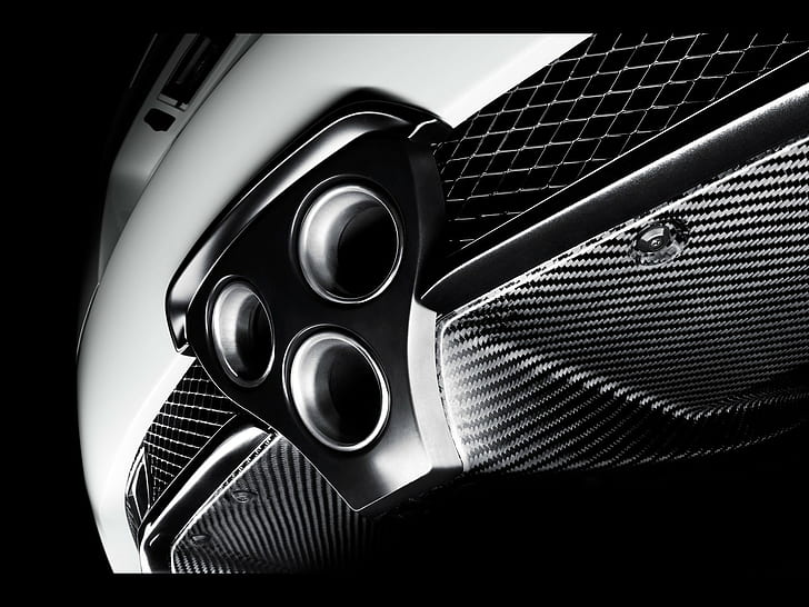 Lexus LFA BW Exhaust Carbon Fiber HD, cars