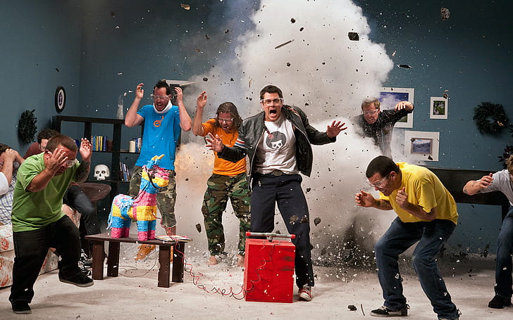 Jackass Explosion Stop Action HD, movies, HD wallpaper