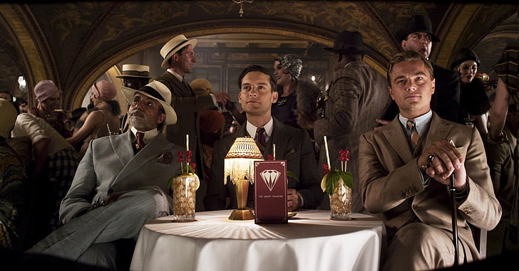 Movie, The Great Gatsby, Leonardo Dicaprio, Tobey Maguire, HD wallpaper