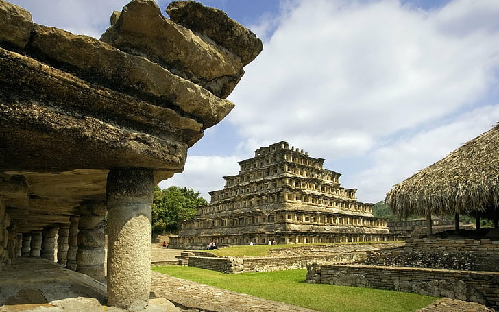 aztecas-ruinas-mexico-piramides, HD wallpaper