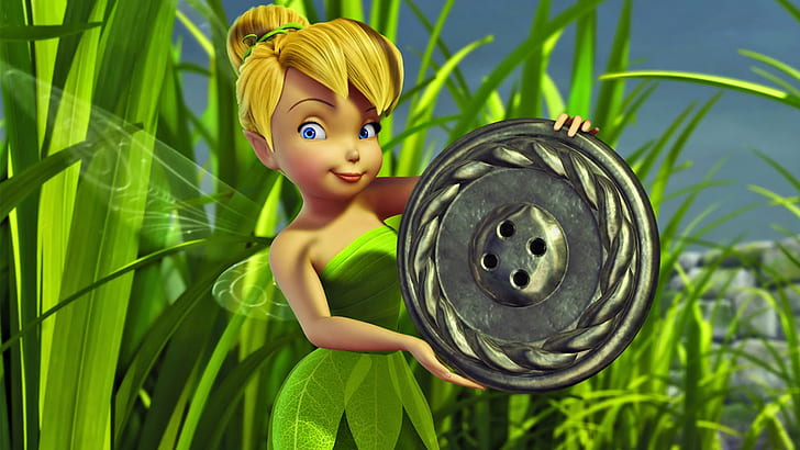 Tinker Bell And The Great Fairy Rescue Cartoon Disney Fantasy Adventure Wallpapers Fairy Tinker Bell 1920×1080, HD wallpaper