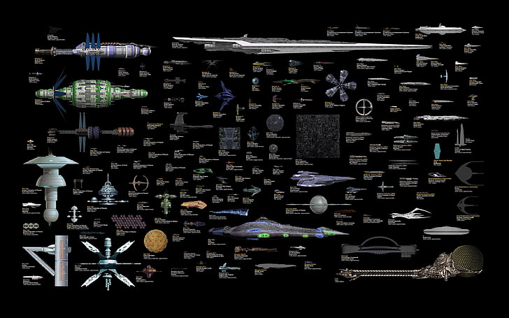 metal tool parts, Star Trek, Star Wars, Babylon 5, Space: Above and Beyond, HD wallpaper