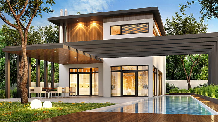 Luxury villas 1080P, 2K, 4K, 5K HD wallpapers free download | Wallpaper  Flare