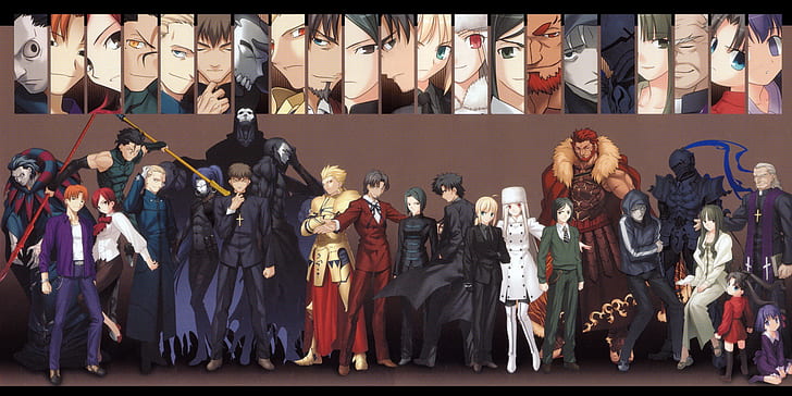 Fate Series, Fate/Zero, Archer (Fate/Zero), Assassin (Fate/Zero), HD wallpaper
