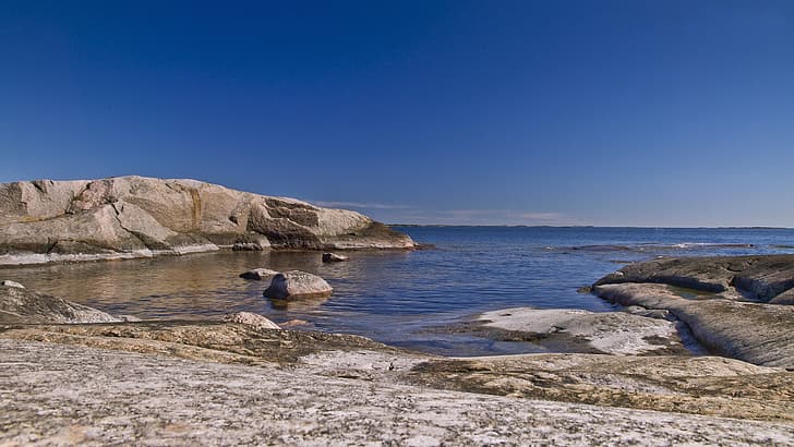 stones, coast, Finland, Uusimaa, Raseborg, Tammisaari, Ekenäs