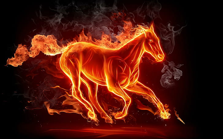 Fire horse 1080P, 2K, 4K, 5K HD wallpapers free download | Wallpaper Flare