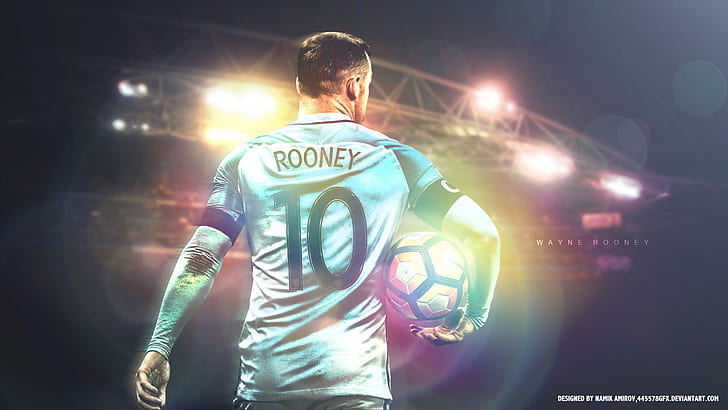Soccer, Wayne Rooney, English