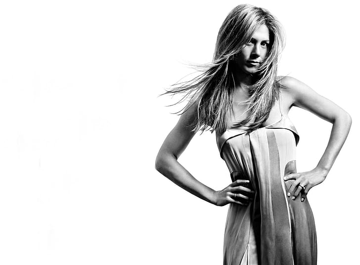 Jennifer Aniston Black And White  Photoshoot, HD wallpaper