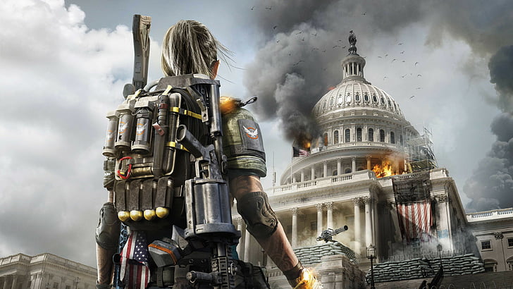 Tom Clancy's The Division 2, Gamescom 2018, poster, 5K, HD wallpaper