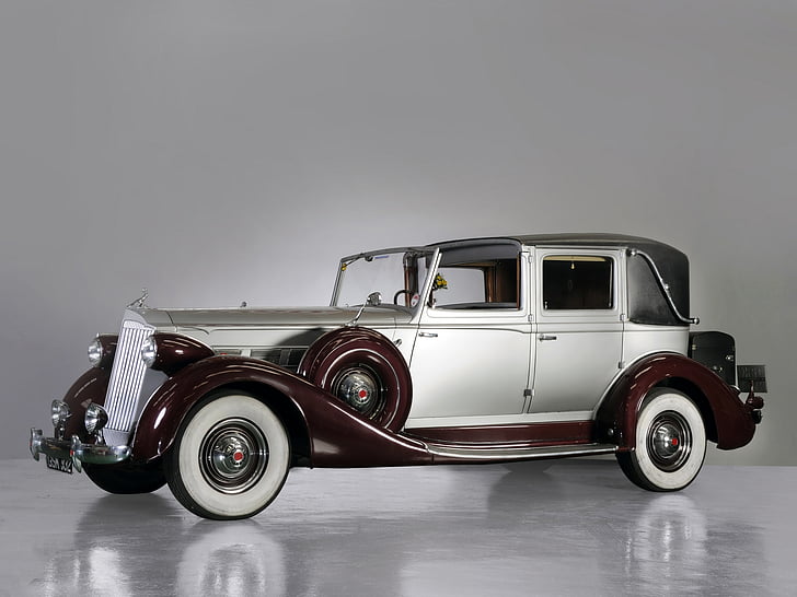1501 209, 1937, brewster, car, luxury, packard, retro, super, HD wallpaper