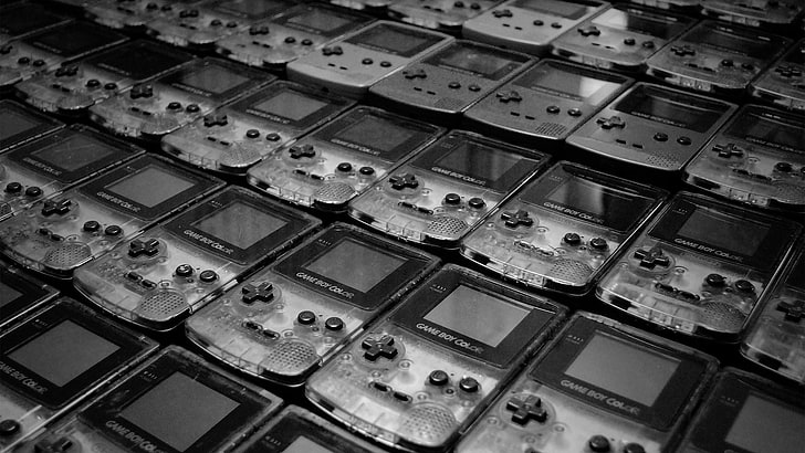 gray and black electric coil range oven, video games, GameBoy, HD wallpaper