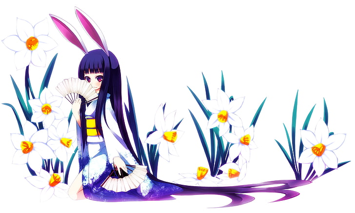 HD wallpaper: 8K, Anime girl, Violet, 4K | Wallpaper Flare