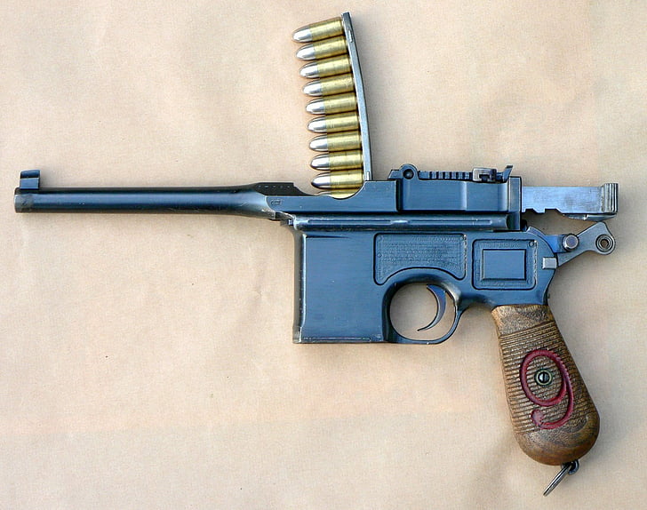 Weapons, Mauser C96 Pistol