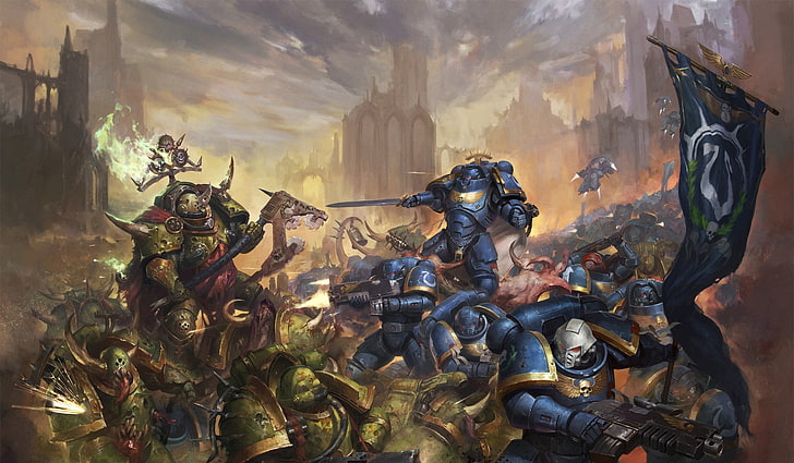 HD wallpaper: Warhammer 40 000, Box Cover, Dark Imperium | Wallpaper Flare