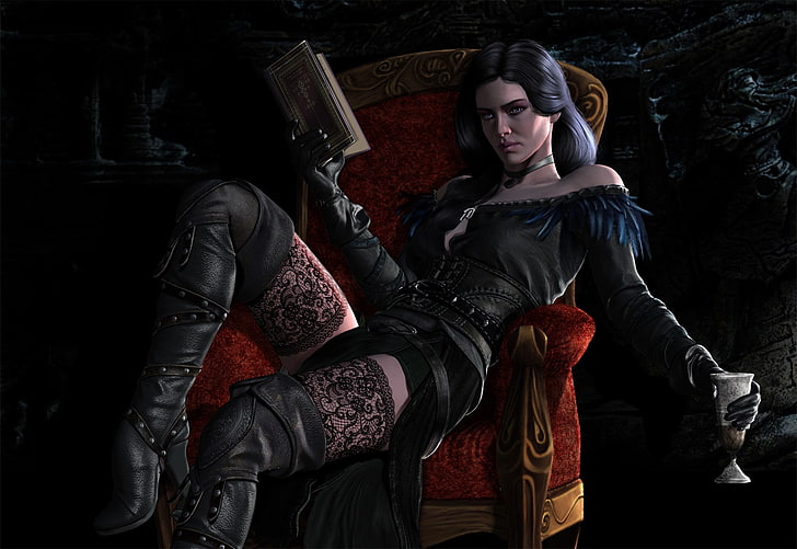 ladies of the night book witcher 3