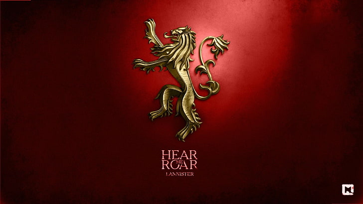 red background with text overlauy, Game of Thrones, A Song of Ice and Fire, HD wallpaper
