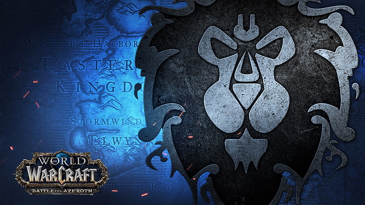 HD wallpaper: Blizzard, World of WarCraft, Alliance, Battle for Azeroth |  Wallpaper Flare