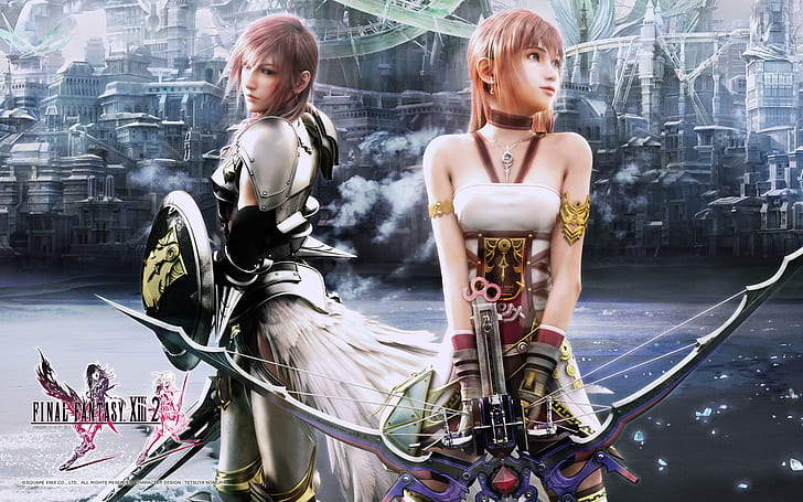 Final Fantasy, Final Fantasy XIII-2, Lightning (Final Fantasy), HD wallpaper