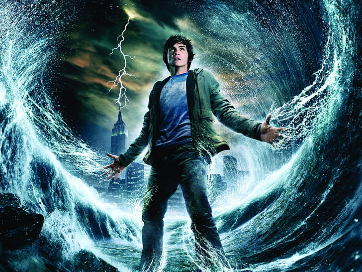 percy jackson and the olympians the lightning thief, HD wallpaper