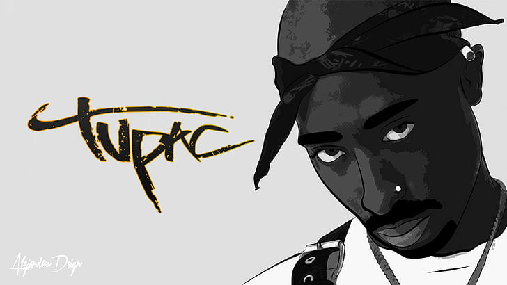 Bạn yêu thích phong cách hip hop của Tupac và đang tìm kiếm một bức hình nền HD độc đáo? Liên kết này dẫn đến một ảnh nền cực kỳ sáng tạo với hình ảnh của 2Pac và chữ ký Makaveli được in sâu trong nền. Tải xuống và truyền tải thông điệp của Tupac với mọi người.
