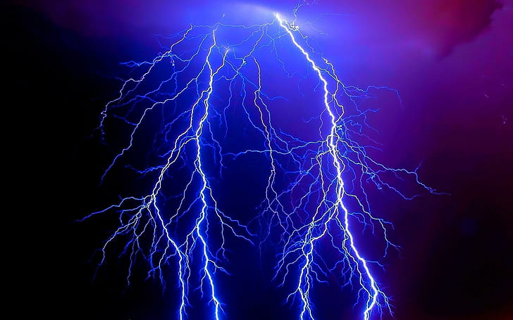 Lightning, Electricity, Category, Elements, Danger, Night, Lines, HD wallpaper
