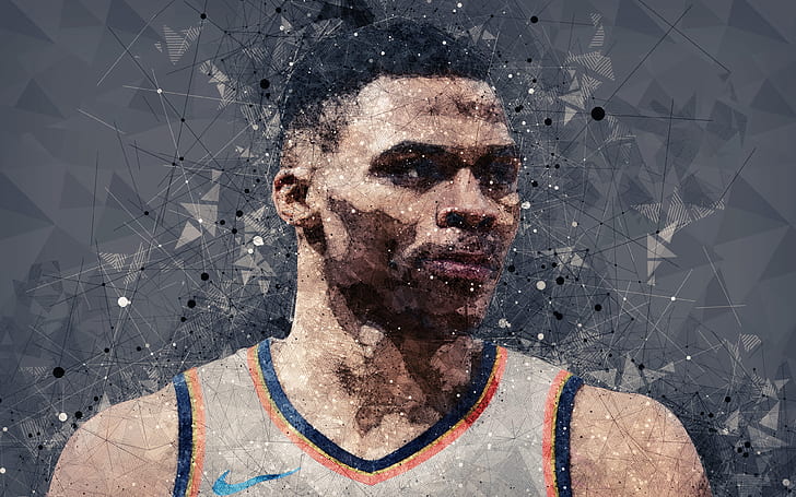 3840x2400  NBA Oklahoma City Thunder Russell Westbrook wallpaper   Coolwallpapersme