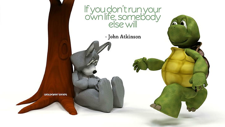 HD wallpaper: Run For Your Success Quotes HD, the turtle and the bunny,  1920x1080 | Wallpaper Flare