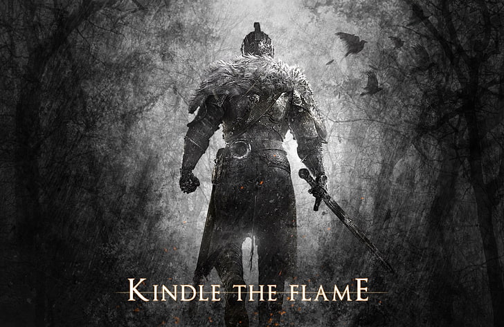 Kindle The Flame wallpaper, Dark Souls, video games, digital art, HD wallpaper