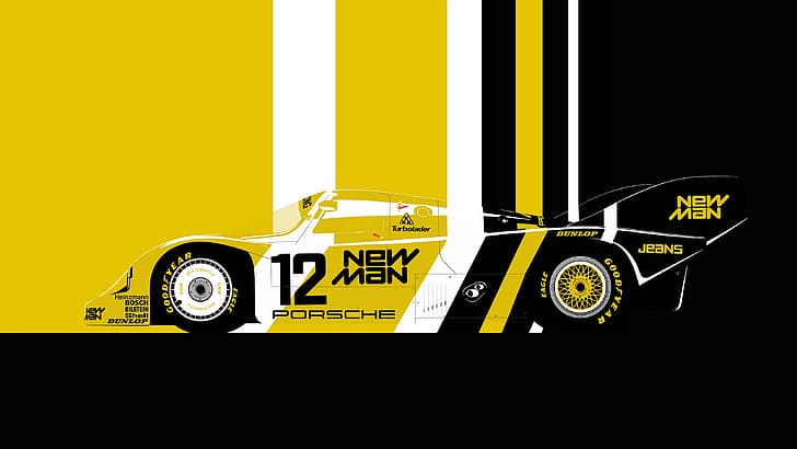 sport car, lemans, 1983 Porsche 956