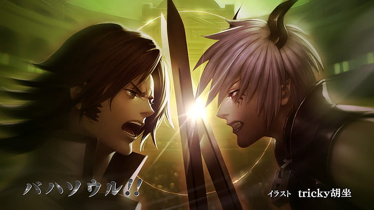 Anime, Rage of Bahamut: Genesis, Azazel (Rage of Bahamut), Kaisar Lidfard, HD wallpaper
