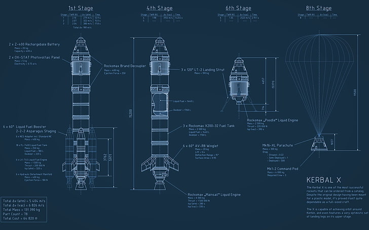 Technology, Schematic, Rocket, Space, Spaceship