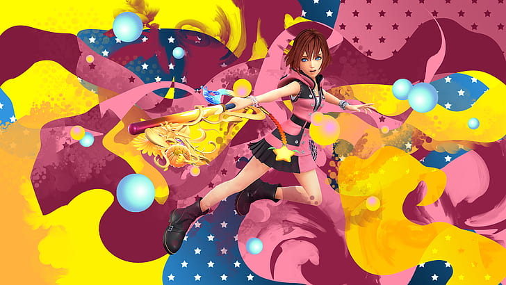 Hd Wallpaper Kingdom Hearts Kingdom Hearts Iii Kairi Kingdom Hearts Wallpaper Flare