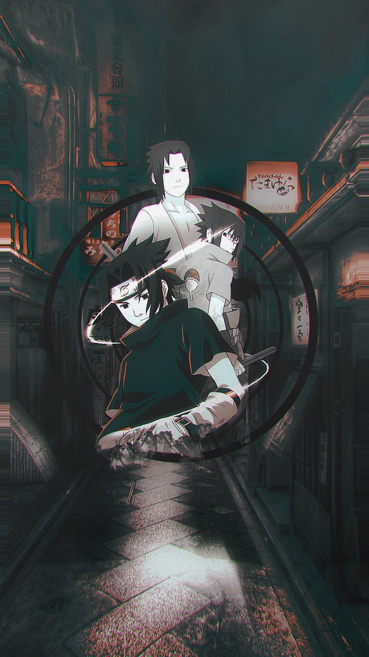 Uchiha Sasuke, Rinnegan, Naruto (anime), Uchiha clan, anime boys, HD wallpaper