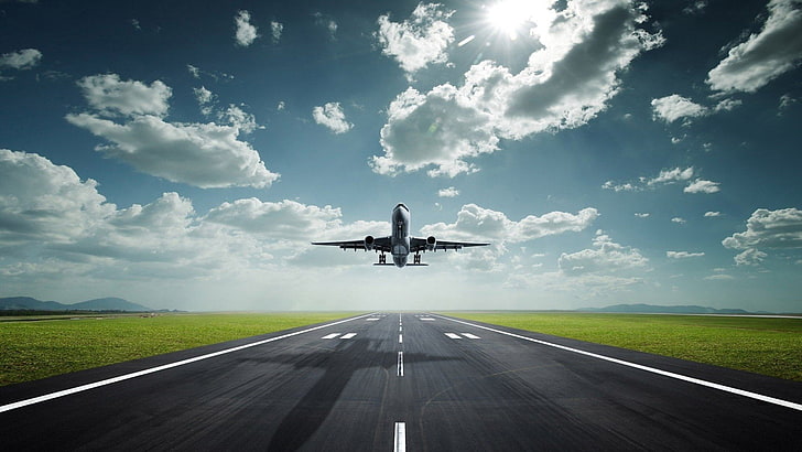 Aircrafts, Airplane, Flight, Runway, Takeoff, transportation