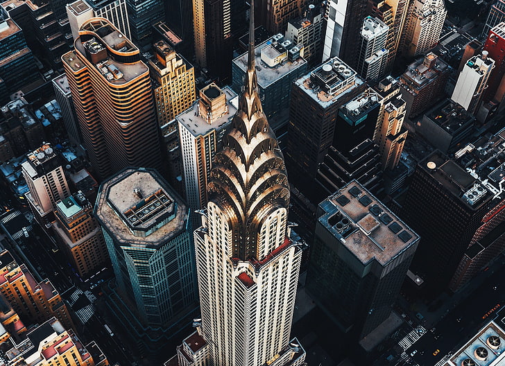 Empire State Building, New York, urban, cityscape, New York City, HD wallpaper