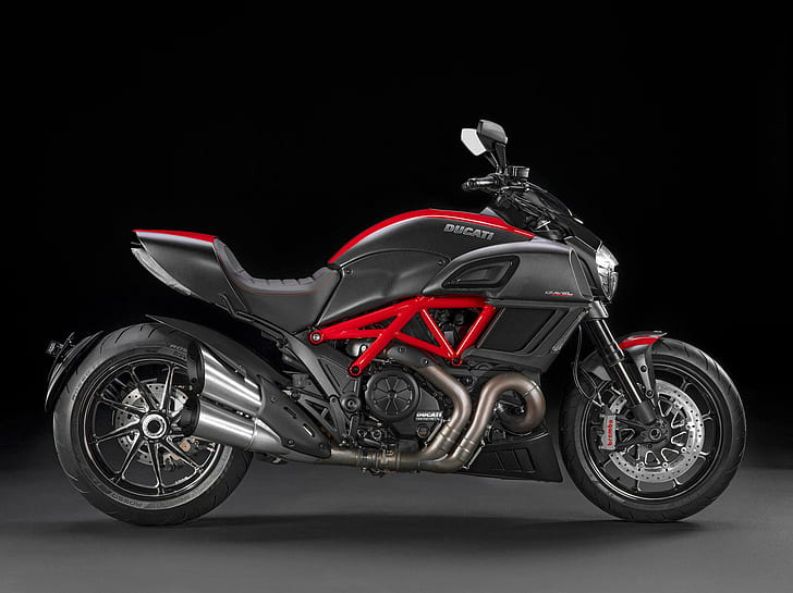 2015 Ducati Diavel Carbon Motorbike Bike Motorcycle Widescreen Resolutions, HD wallpaper