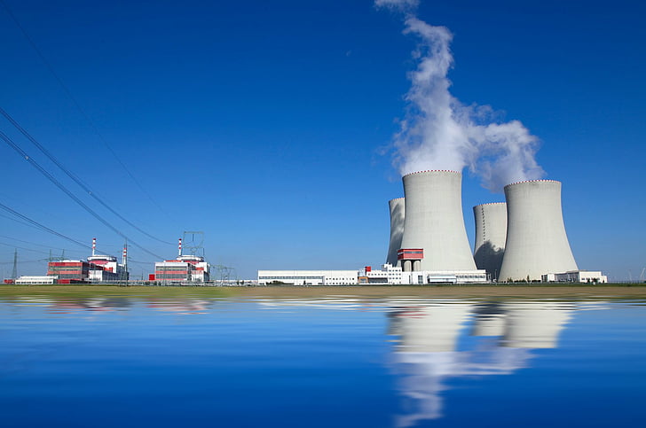 Man Made, Power Plant, Building, Czech Republic, Nuclear Power Plant Temelin, HD wallpaper