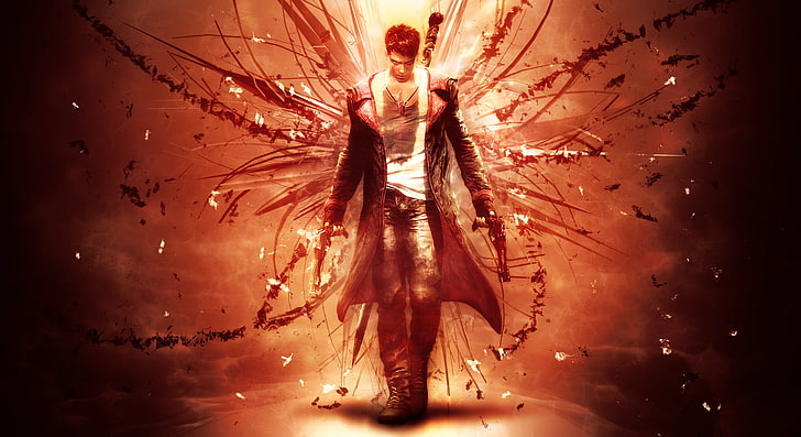Wallpaper Dante, DMC, Devil May Cry for mobile and desktop, section игры,  resolution 1920x1080 - download