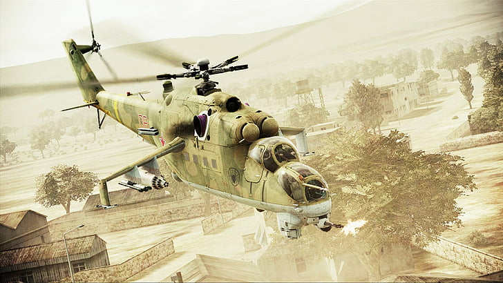 aircraft, gunship, helicopter, hind, mi 24, military, russia, HD wallpaper