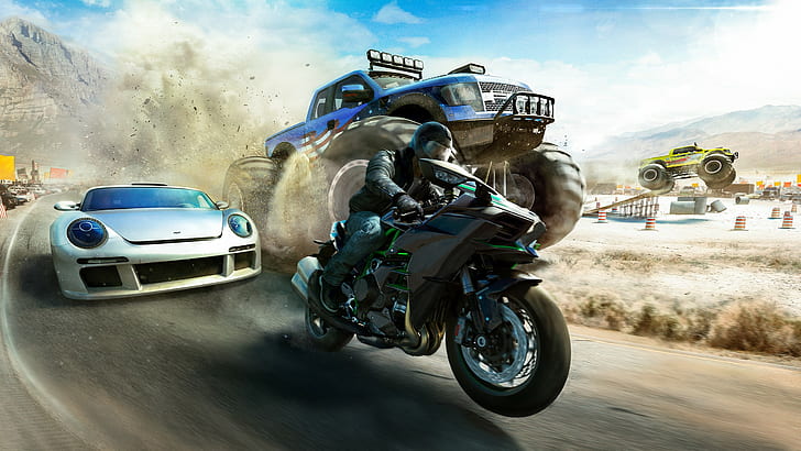 The crew, Wild run, Ivory tower, Chase, Car, transportation, HD wallpaper