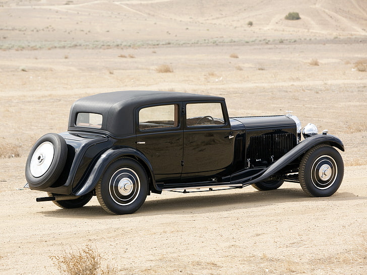 1932, 8 litre, bentley, limousine, luxury, mulliner, retro, HD wallpaper