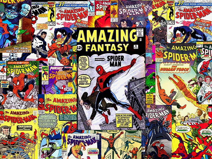 HD wallpaper: comics, spider man, spiderman, superhero | Wallpaper Flare