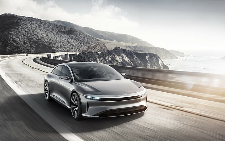 front, Lucid Air, electric cars